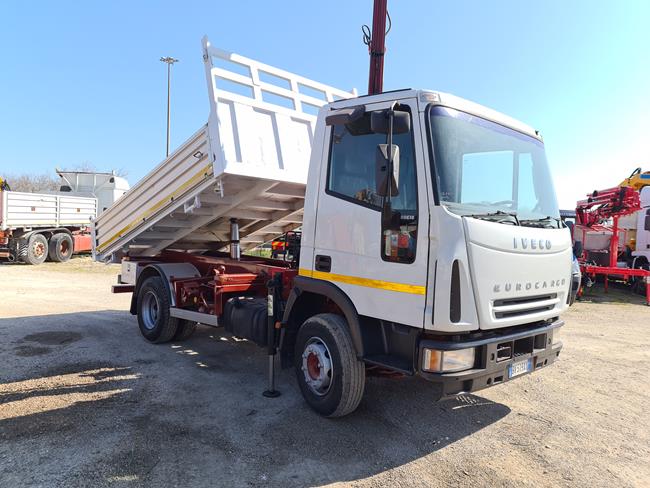 IVECO 80E18 EUROCARGO CASS. RIB.LE + GRU FERRARI 540 – COD. 2386