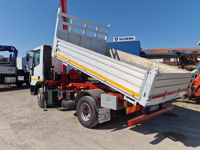 IVECO 80E18 EUROCARGO CASS. RIB.LE + GRU FERRARI 540 – COD. 2386