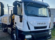 IVECO 150E25, EURO6, CASS. RIB.LE + GRU EFFER 140/3S+JIB/2S – COD. 2382