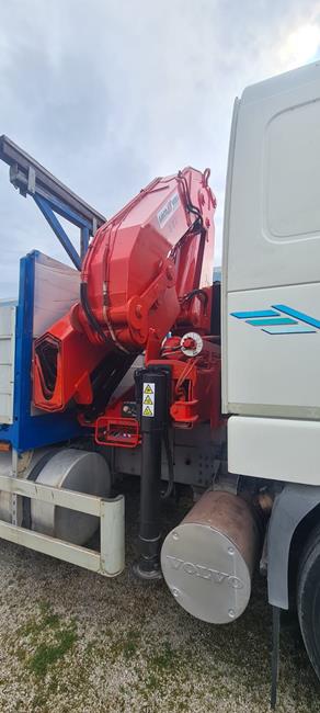 VOLVO FH12 420, 3 ASSI + GRU AMCO VEBA V832/5S – COD. 2198