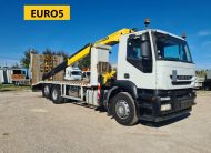 IVECO STRALIS 260S33 CARRELLONE + GRU PALFINGER 15500 – COD. 2412