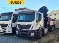 IVECO STRALIS 460, EURO6, CASS. RIB.LE+GRU PM 47025+JIB – COD. 2369