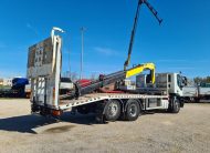 IVECO STRALIS 260S33 CARRELLONE + GRU PALFINGER 15500 – COD. 2412