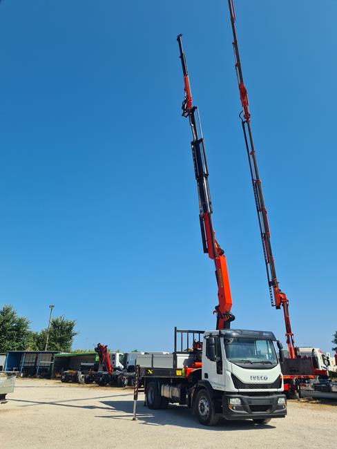 IVECO 180E32 CASS. RIB.LE + PALFINGER 20002+JIB – COD. 2405