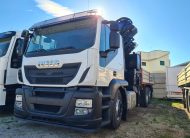 IVECO STRALIS 460, EURO6, CASS. RIB.LE+GRU PM 47025+JIB – COD. 2369