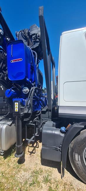 IVECO STRALIS 420, EURO5, CASS. RIB.LE + GRU PM 32024+JIB/3S – COD. 2428