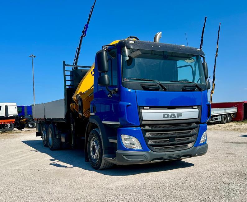DAF CF 290, 3 ASSI, EURO6 + GRU COPMA 380/4S+JIB/3S – COD. 2439
