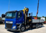 DAF CF 290, 3 ASSI, EURO6 + GRU COPMA 380/4S+JIB/3S – COD. 2439