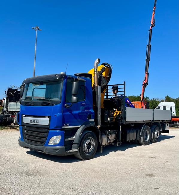 DAF CF 290, 3 ASSI, EURO6 + GRU COPMA 380/4S+JIB/3S – COD. 2439