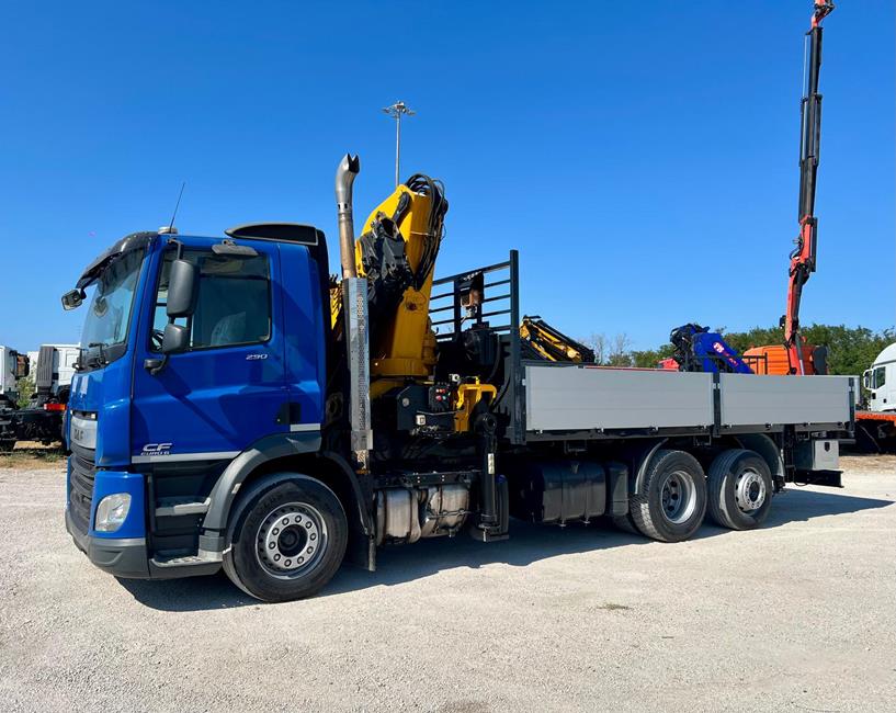 DAF CF 290, 3 ASSI, EURO6 + GRU COPMA 380/4S+JIB/3S – COD. 2439