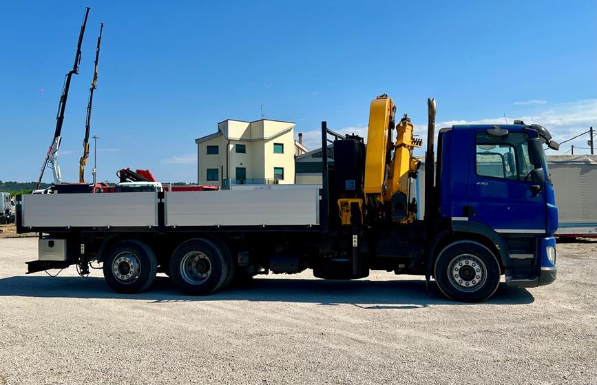 DAF CF 290, 3 ASSI, EURO6 + GRU COPMA 380/4S+JIB/3S – COD. 2439