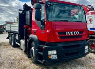 IVECO STRALIS 420, EURO5, CASS. RIB.LE + GRU FERRARI 733/4S+JIB/3S – COD. 2438